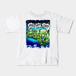 Vape Dat SH!T (Light Shirt) Kids T-Shirt